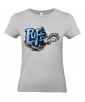 T-shirt Femme Pop Art Puff [Graffiti, Tir, Arme, Pistolet, Rétro, Comics, Cartoon] T-shirt Manches Courtes, Col Rond