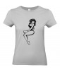 T-shirt Femme Pin-Up Rétro Beverly [Pin-Up, Ronde, Formes, Cartoon, Sexy, Coquin] T-shirt Manches Courtes, Col Rond