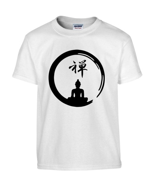 T-shirt Homme Tattoo Buddha Yoga [Tatouage, Bouddha, Religion, Méditation, Zen, Spiritualité] T-shirt Manches Courtes, Col Rond