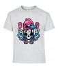 T-shirt Homme Tête de Mort Swag [Skull, Fun, Humour Noir, Trash] T-shirt Manches Courtes, Col Rond