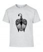 T-shirt Homme Tattoo Oiseau [Tatouage, Graphique, Design, Animaux] T-shirt Manches Courtes, Col Rond