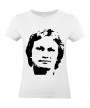 T-shirt Femme Claude François [Chanteur, Célébrité, Perfectionniste, Portrait, Visage] T-shirt manche Courtes, Col Rond