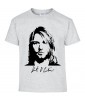 T-shirt Homme Kurt Cobain [Rock, Nirvana, Chanteur, Célébrité, Musique] T-shirt manche Courtes, Col Rond