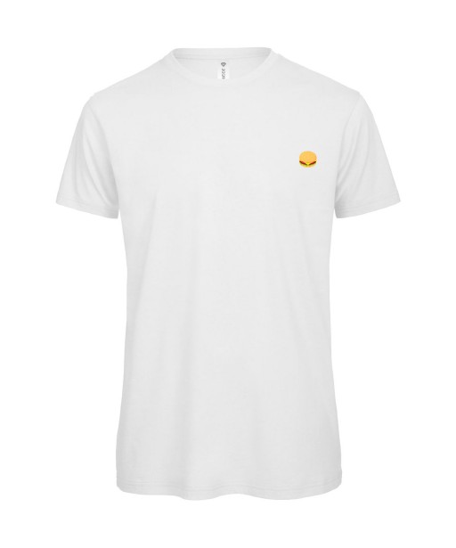 T-shirt Homme Burger [Food, Hamburger, Drôle, Rigolo] T-shirt manches courtes, Col Rond