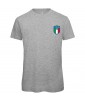T-shirt Homme Italia [Foot, sport, Equipe de foot, Italie, Italy] T-shirt manche courtes, Col Rond