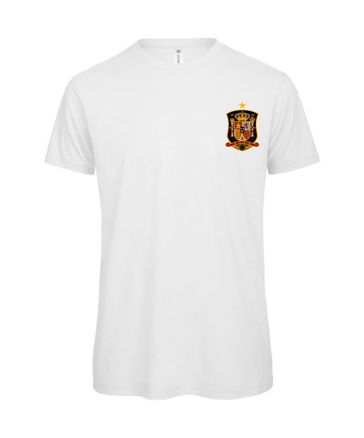 T-shirt Homme Foot Espagne [Foot, sport, Equipe de foot, Espagne, Espana] T-shirt manches courtes, Col Rond