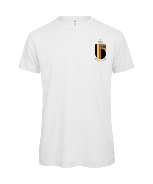 T-shirt Homme Foot Belgique [Foot, sport, Equipe de foot, Belgique, Diables Rouges] T-shirt manches courtes, Col Rond
