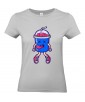 T-shirt Femme Trash Milkshake [Humour Noir, Cerveau, Swag, Fun, Drôle] T-shirt Manches Courtes, Col Rond