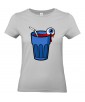 T-shirt Femme Trash Cocktail [Humour Noir, Boisson, Swag, Fun, Drôle] T-shirt Manches Courtes, Col Rond