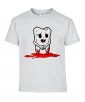 T-shirt Homme Trash Dent [Humour Noir, Sang, Swag, Fun, Drôle] T-shirt Manches Courtes, Col Rond