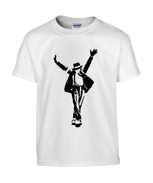 T-shirt Homme Michael Jackson King Of Pop [King, Pop, This Is It, Musique, Célébrité] T-shirt Manches Courtes, Col Rond