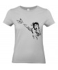 T-shirt Femme Michael Jackson Concert [King, Pop,Musique, Célébrité] T-shirt Manches Courtes, Col Rond